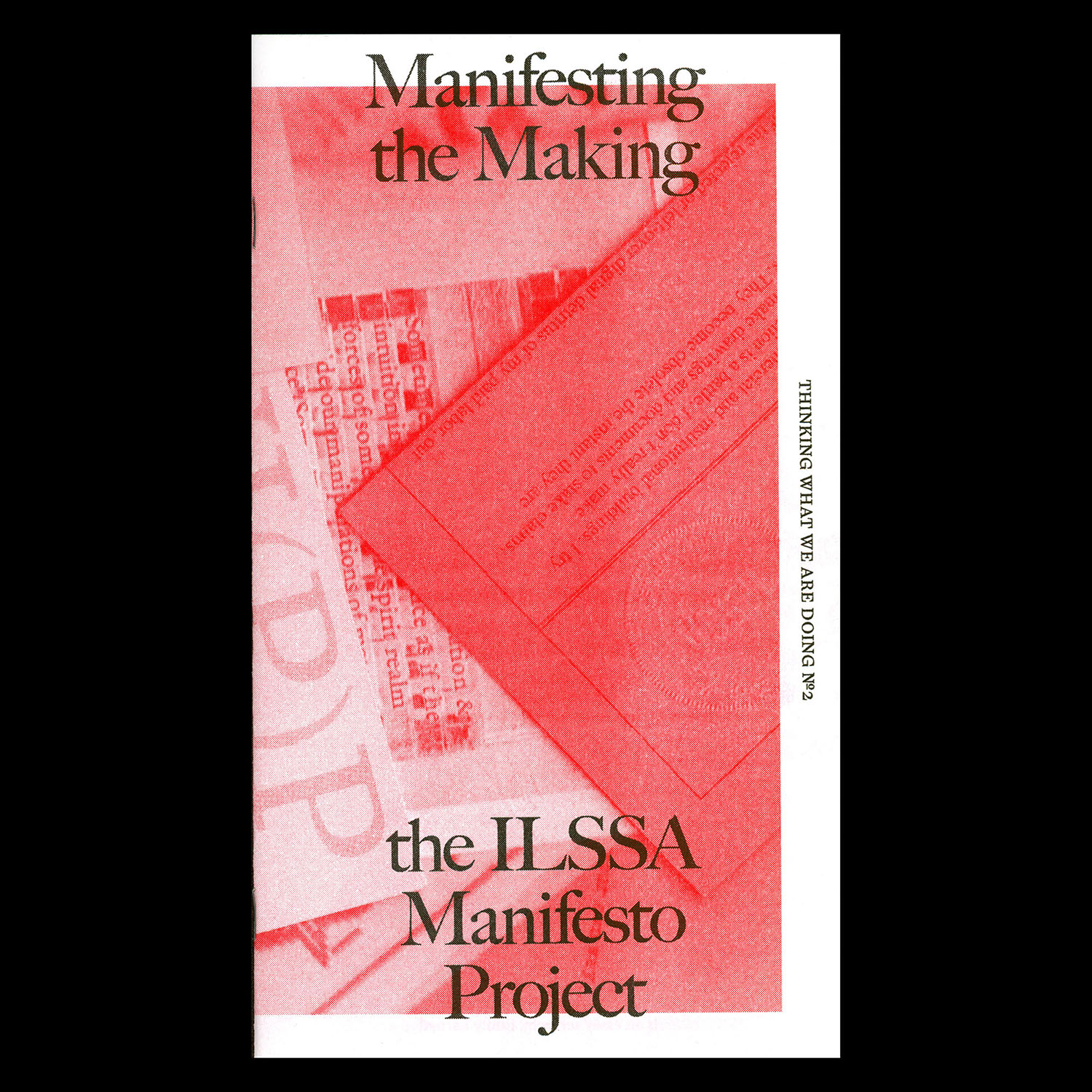an image of a red zine